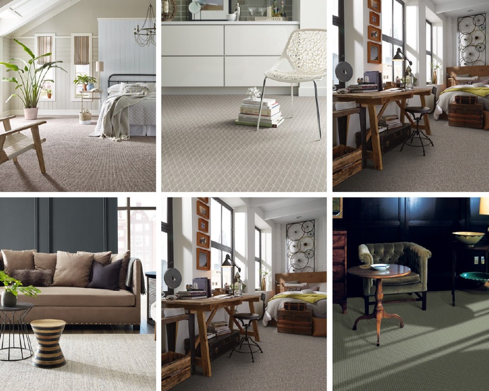 Matching carpet with design style