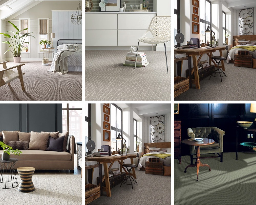 How to match carpet with flooring